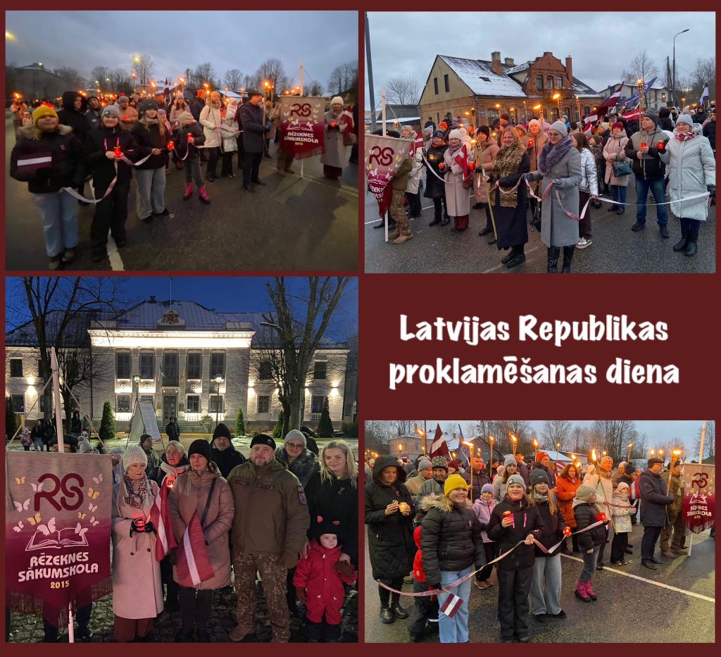 LR proklamēšanas gadadiena (foto kolāža)