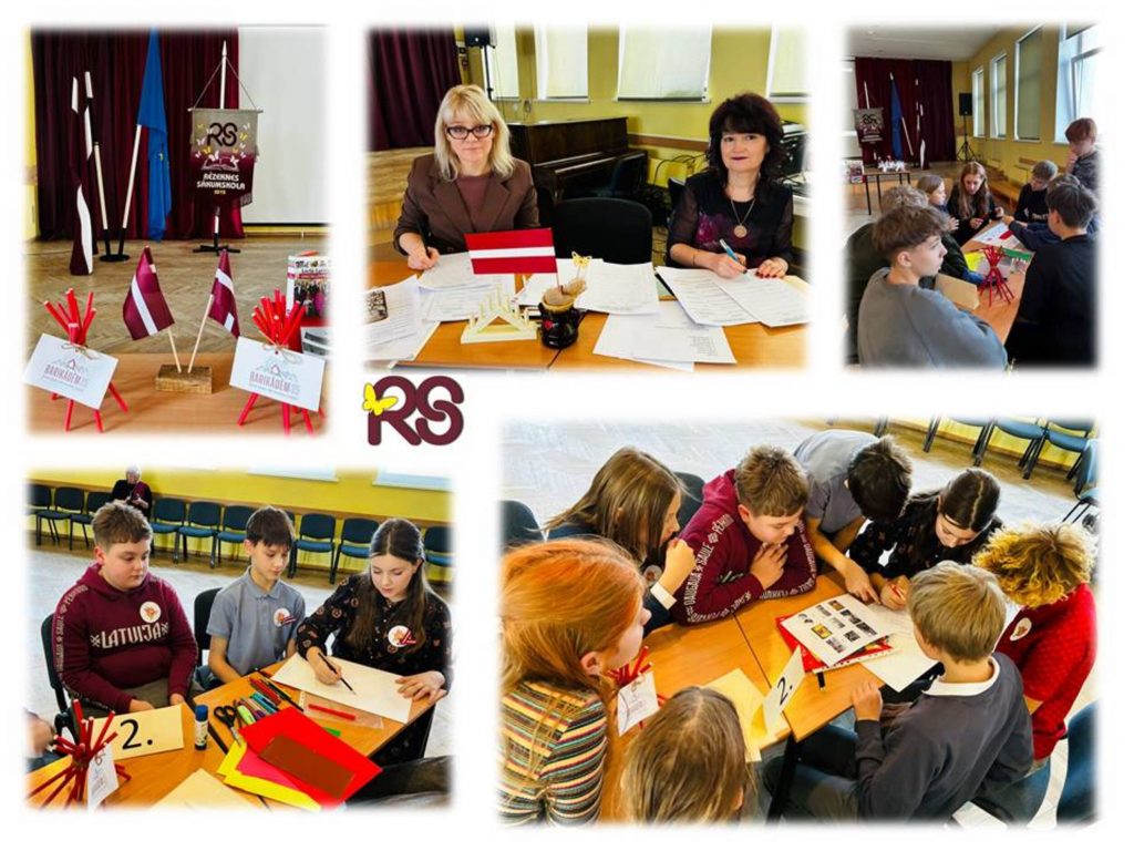 Konkurss „1991. gada barikāžu atcerei” 6. klašu skolēniem (Foto kolāža)