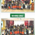 Svētku pasākums Rēzeknes sākumskolas 1.klašu skolēniem "100 mirkļi sākumskolā"(foto kolāža)