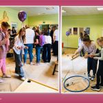 Rēzeknes sākumskolas zibakcija "Mamma iedvesmo" (Foto kolāža. Foto G.Ozoliņa)