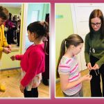 Rēzeknes sākumskolas zibakcija "Mamma iedvesmo" (Foto kolāža. Foto G.Ozoliņa)