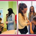 Rēzeknes sākumskolas zibakcija "Mamma iedvesmo" (Foto kolāža. Foto G.Ozoliņa)