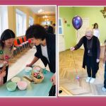 Rēzeknes sākumskolas zibakcija "Mamma iedvesmo" (Foto kolāža. Foto G.Ozoliņa)