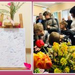 Rēzeknes sākumskolas zibakcija "Mamma iedvesmo" (Foto kolāža. Foto G.Ozoliņa)