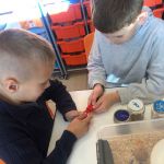 Daugavpils inovāciju centrā izglītojoša nodarbība "Magnēti"