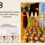 Saldējuma kokteilis ar skolas direktori